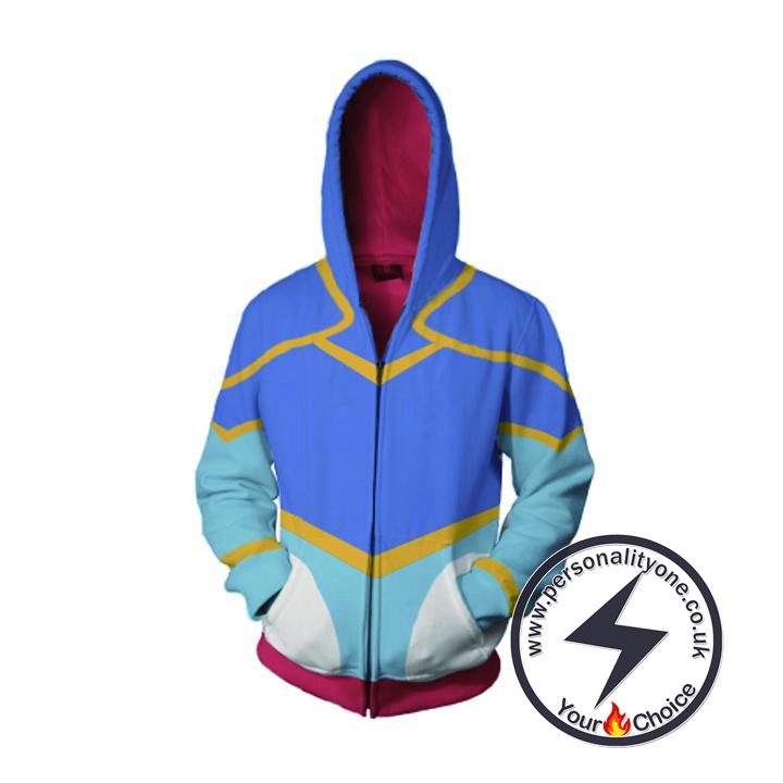 Voltron Legendary Defender Hoodies - Princess Allura Zip Up Hoodie Jacket